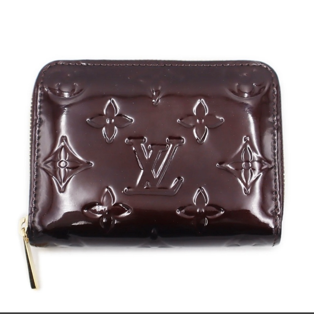 Louis Vuitton vernis Leather Zippy Coin Purse Wallet